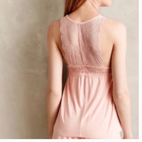 Bordeaux Valerian Lace Boho Classy Art Hipster Hippie Chic Sleep Tank Blouse - Picture 2 of 2